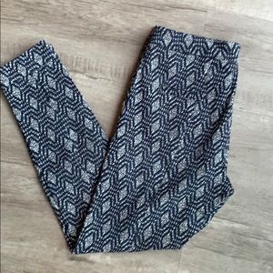 Angl Patterned Pants